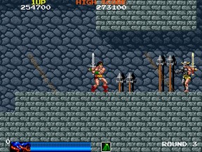 une photo d'Ã©cran de Rastan Saga sur Arcade